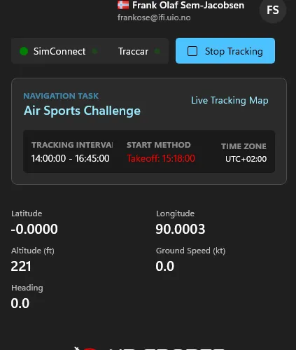 Airsports MSFS App