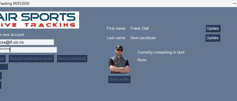 Airsports MSFS Client