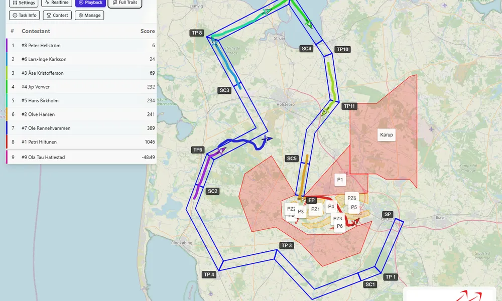 ASLT Live Competition Map
